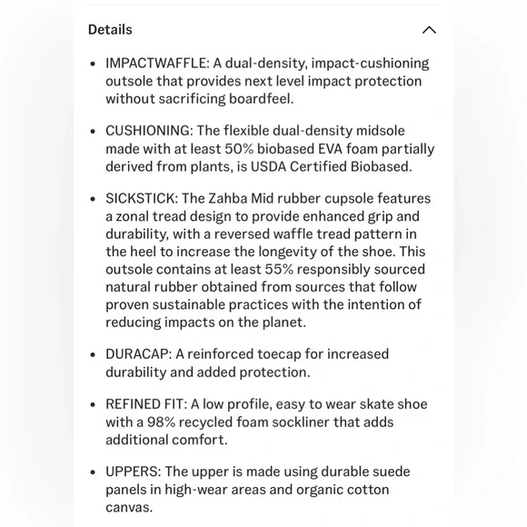 NEW! VANS Skate Zahba Mid Shoe - Picture 12 of 13